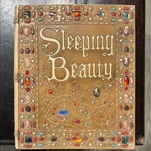 Embellished Sleeping Beauty Book Cover